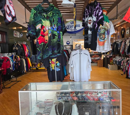 Front view inside Underground Vintage